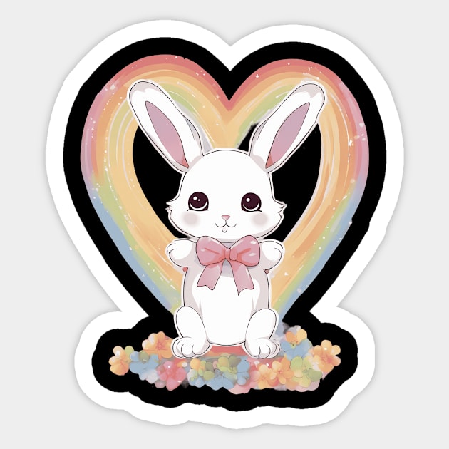 Baby Bunny Sticker by animegirlnft